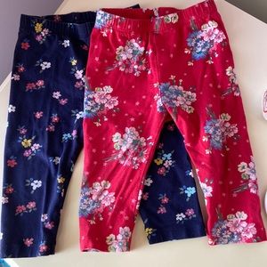 Baby Gap Floral Pants size 6-12 months